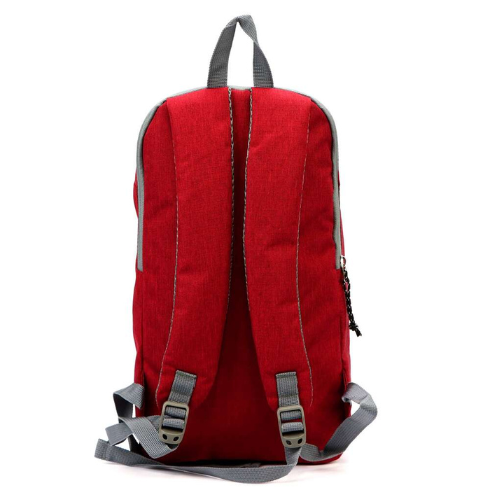 Červený športový batoh Ormi 9308# unisex na šľapkách, malý a priestranný