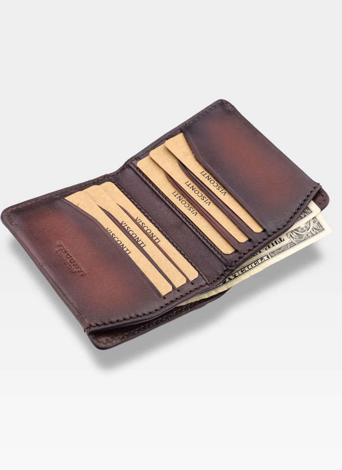 Pánska kožená peňaženka Cardholder Visconti MT-88 Embedded Technology RFID 